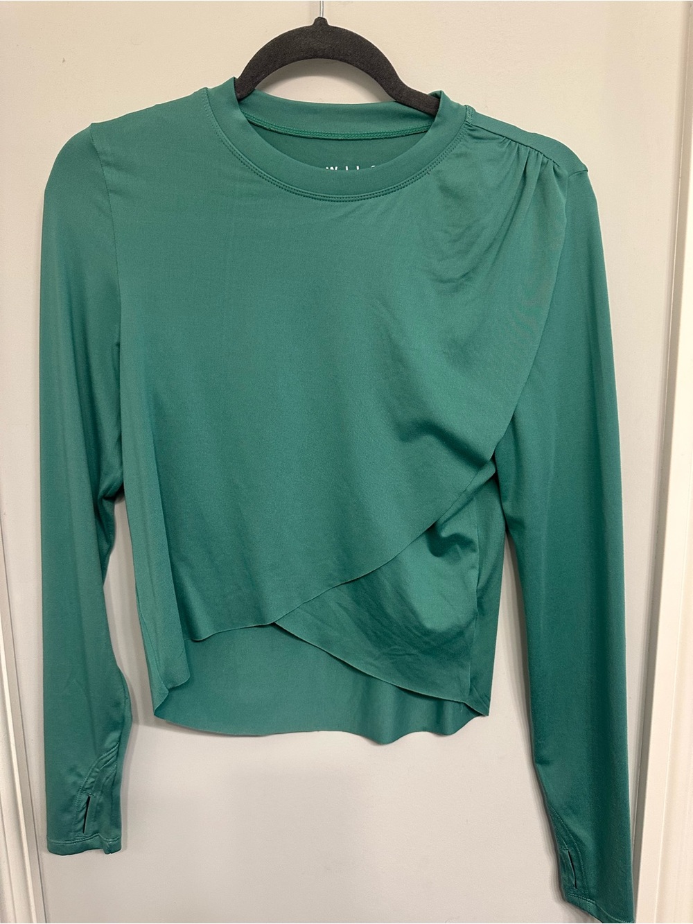 Women’s green Layered Long-Sleeve Tee